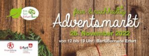 Fairer und nachhaltiger Adventsmarkt @ Barfüßerruine