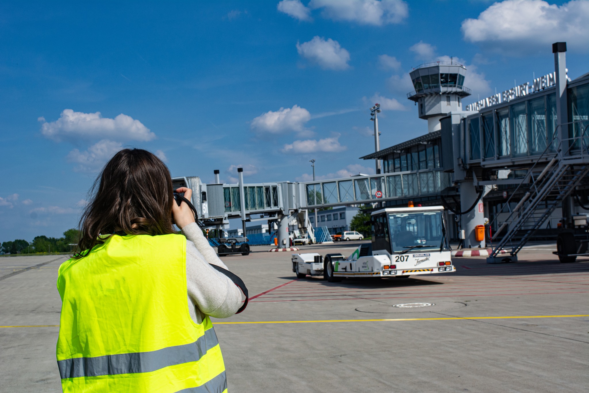Ferientour am Flughafen