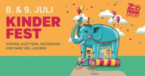 Kinder- & Hüpfburgenfest mit Kinderflohmarkt @ Zoopark Erfurt / Festwiese