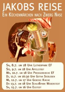 Theaterprojekt „Jakobs Reise“ – Flying Kitchen on Tour @ Alter Pfarrhof Egstedt