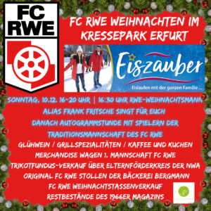 FC RWE Weihnachten im Kressepark @ Kressepark Erfurt